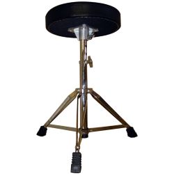 STAGG Drumhocker, Höhe 50-63cm schwarzer Bezug